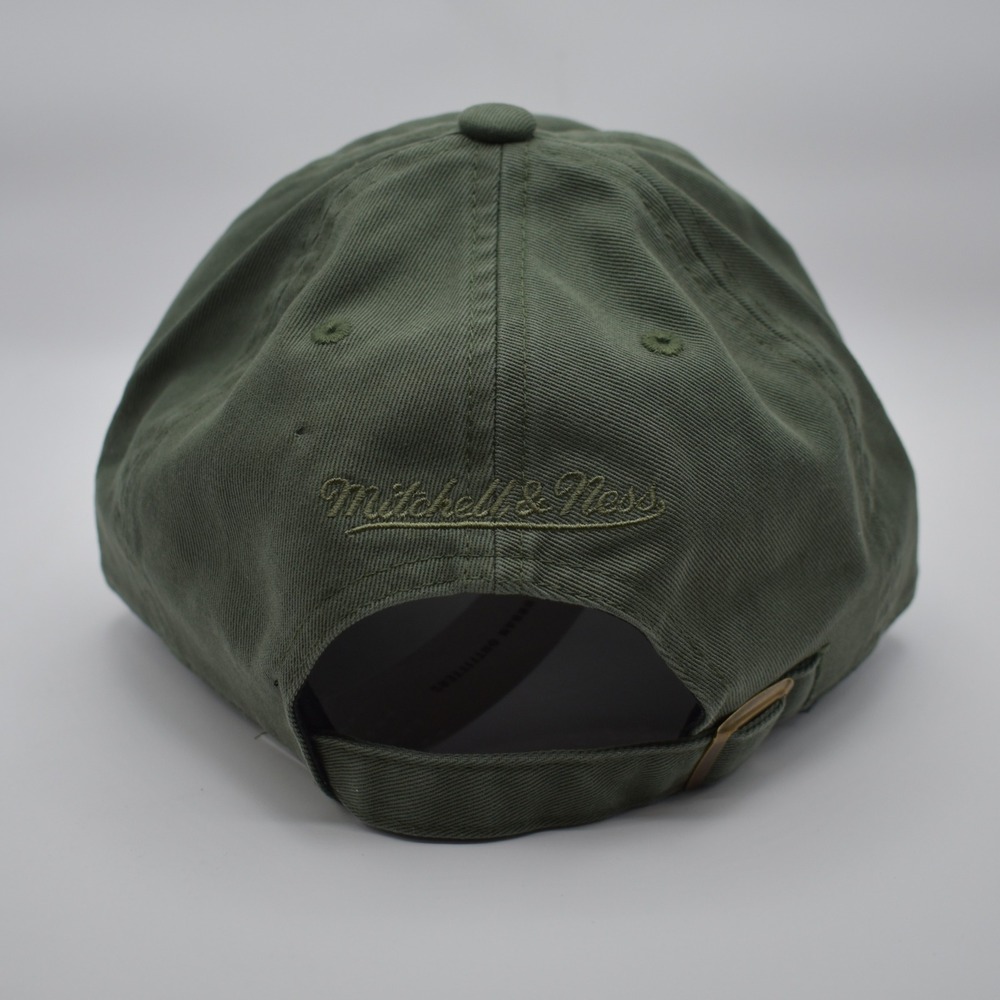 Mitchell & Ness MLB New York Yankees Tonal Embroidered Dad Hat Moss Green NWT - Picture 5 of 12